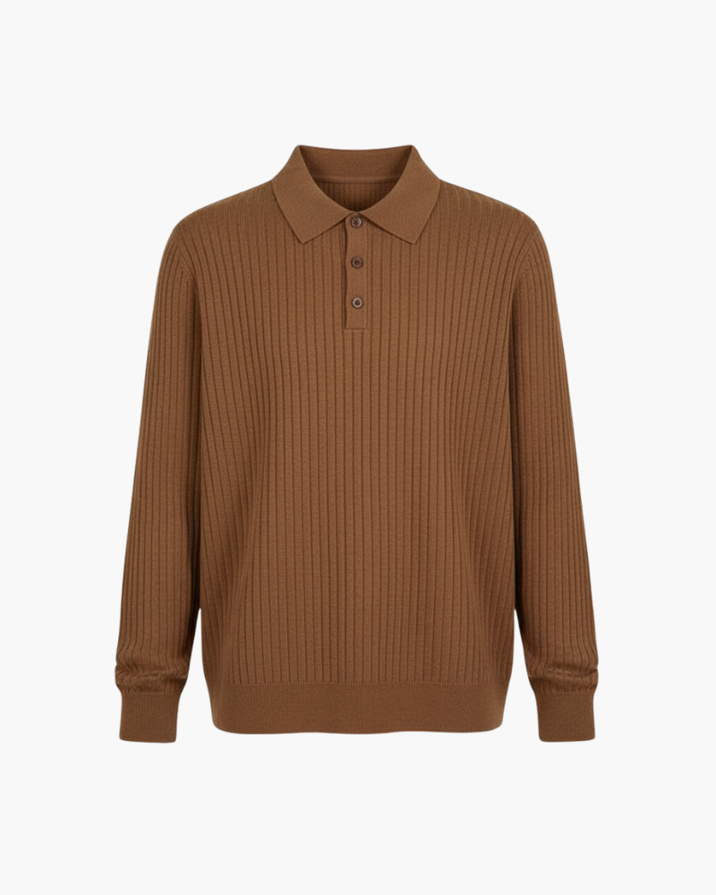 Palermo Ribbed Knit Polo
