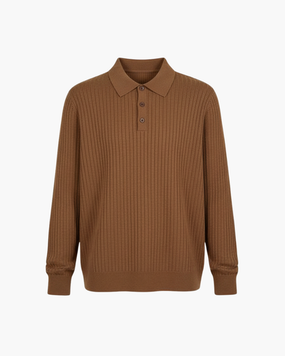 Palermo Ribbed Knit Polo