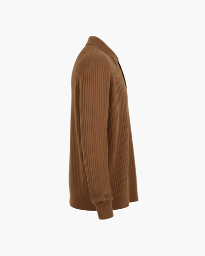 Palermo Ribbed Knit Polo