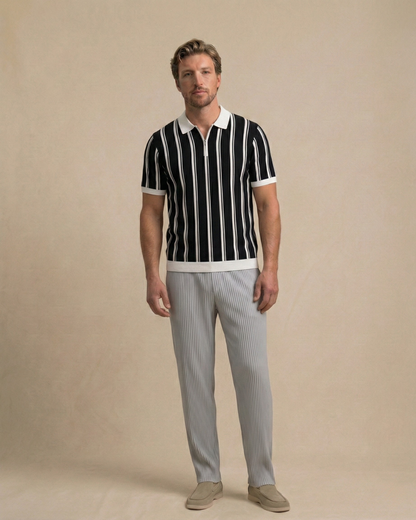 Valemont Ribbed Cotton Trousers