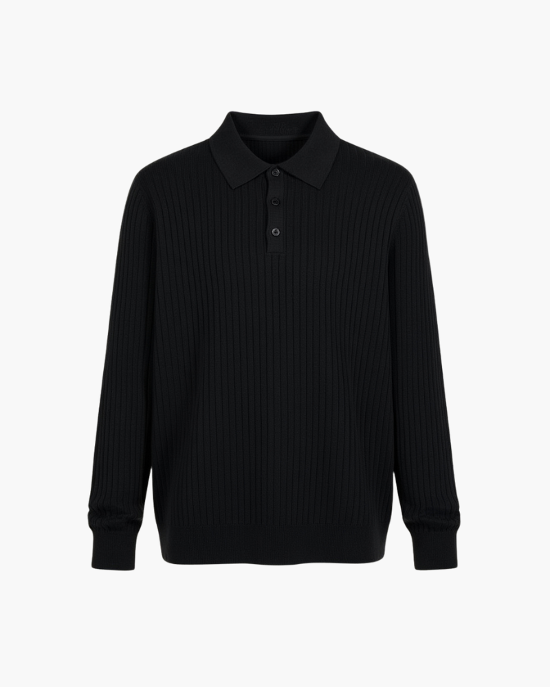 Palermo Ribbed Knit Polo