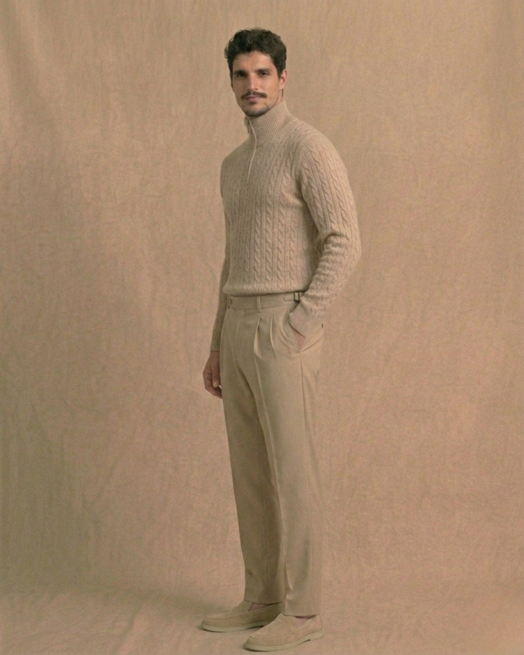 Cremallera de lana Montclair 