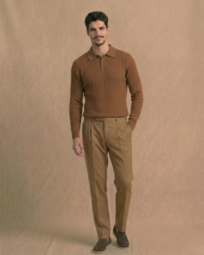 Πόλο με ριμπ ύφανση Palermo 