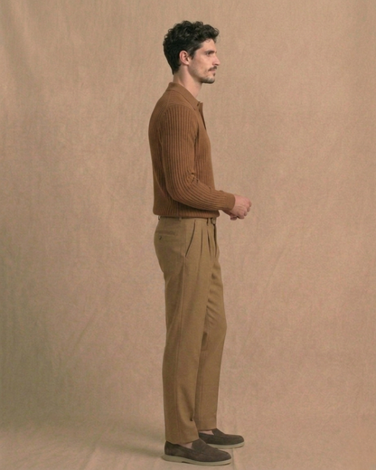 Πόλο με ριμπ ύφανση Palermo 