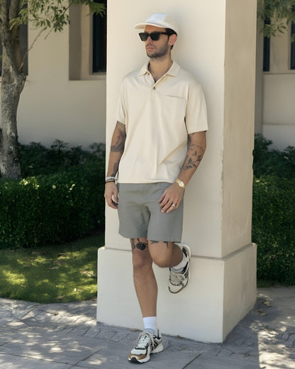 Capri Linen Polo