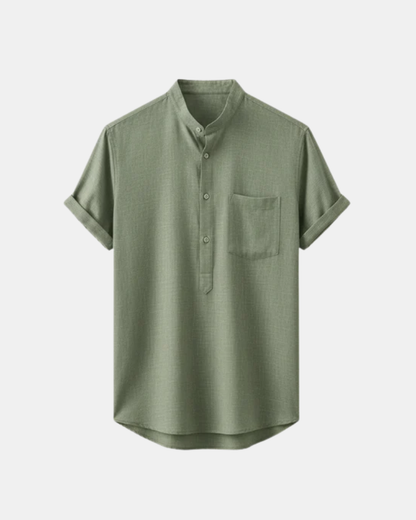 Santorini Linen Shirt